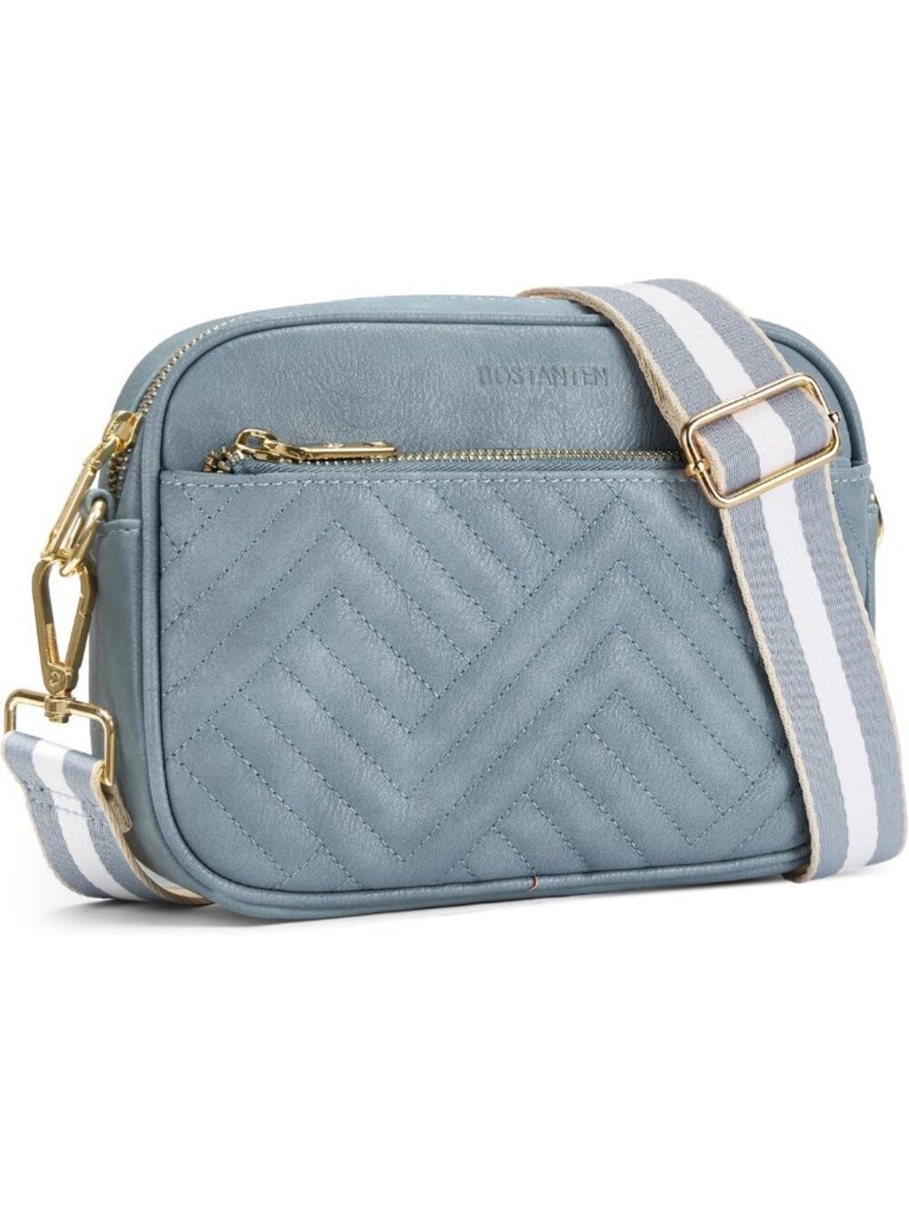Quilted Small Crossbody Bag for Women | Stylish Vegan Leather Purse
